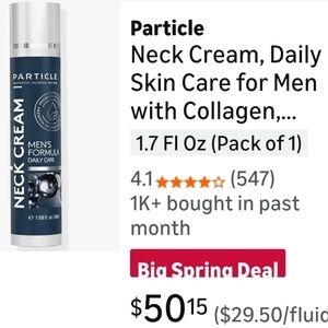 Article Particle Men's Face Cream